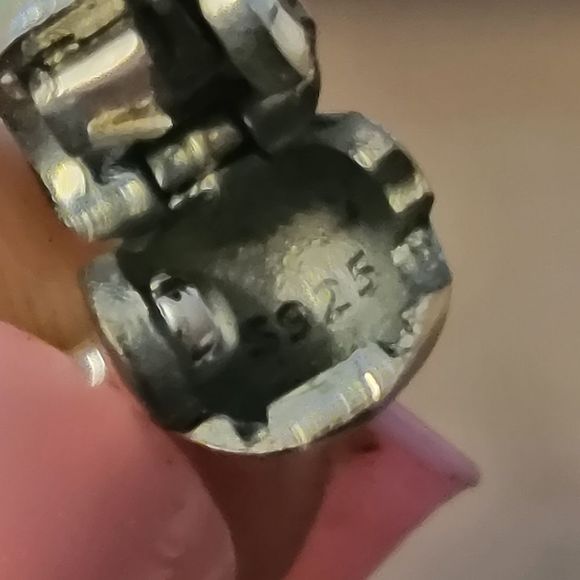 Sterling Silver link bracelet for Me style clip on charms. Pretty and trendy! - Picture 5 of 5